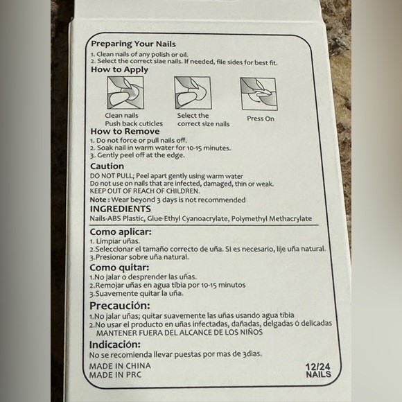 24pcs Nails - Picture 4 of 6